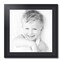 ArtToFrames 26x26" Matted Picture Frame with 22x22" Single Mat Photo Opening Framed in 1.25" Black and 2" Mat (FWM-3926-26x26)